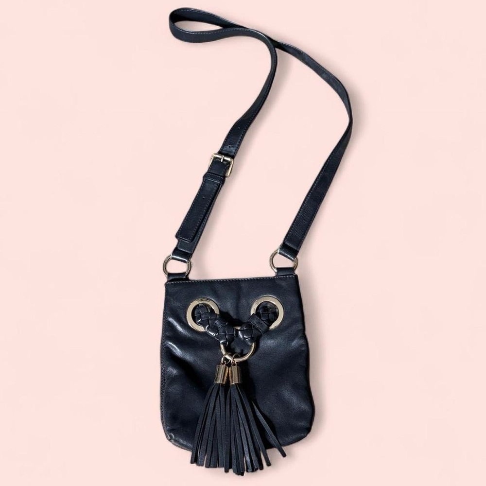 Michael Kors Mini Bag Braided Tassel Crossbody